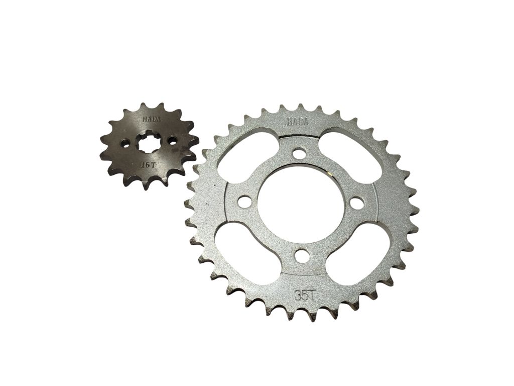 KIT CORONA Y PIÑON GILERA SMASH 110 15-35 KTR002 HADA