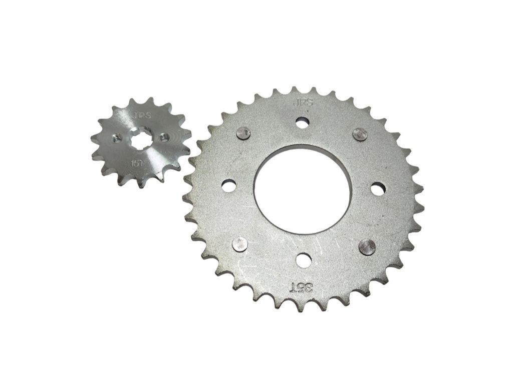 KIT CORONA Y PIÑON HONDA C 105 BIZ 35/15T 428H C/PROTEC JRS