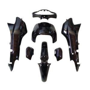 KIT PLASTICOS GILERA SMASH 110 7 BLITZ 7 TRIP NEGRO