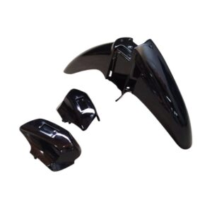 KIT PLASTICOS GILERA SMASH 110 7 BLITZ 7 TRIP NEGRO